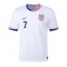 United States Giovanni Reyna #7 Replica Home Shirt Copa America 2024 Short Sleeve